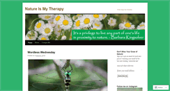 Desktop Screenshot of natureismytherapy.com